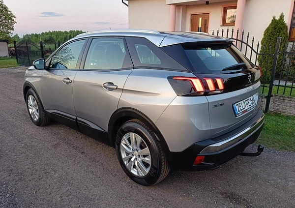 Peugeot 3008 cena 69900 przebieg: 132000, rok produkcji 2018 z Kamieńsk małe 596